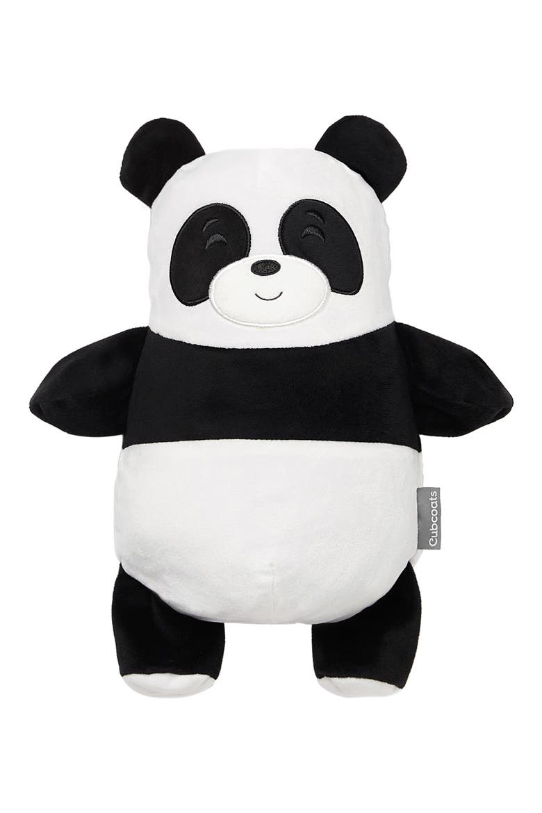 Papo 2-in-1 Stuffed Animal & Hooded Down Jacket, Alternate, color, BLACK MARL MIX