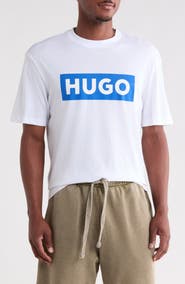 HUGO Nico Cotton Graphic T-Shirt