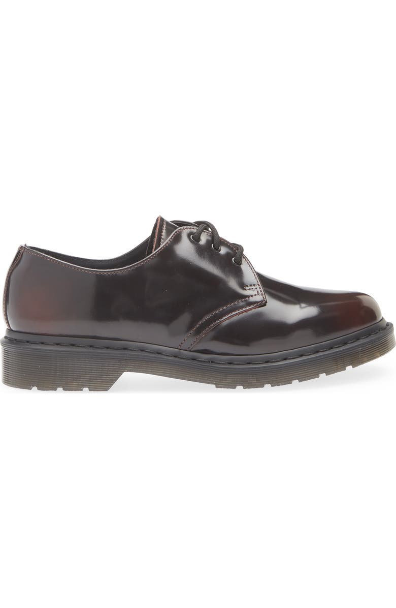 Dr. Martens 1461 Water-Repellent Leather Oxford, Alternate, color, Cherry Red