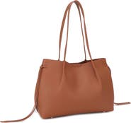 Mali + Lili Suzy Large Faux Leather Tote