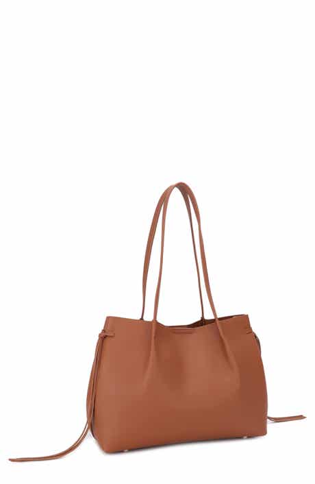 Suzy Large Faux Leather Tote