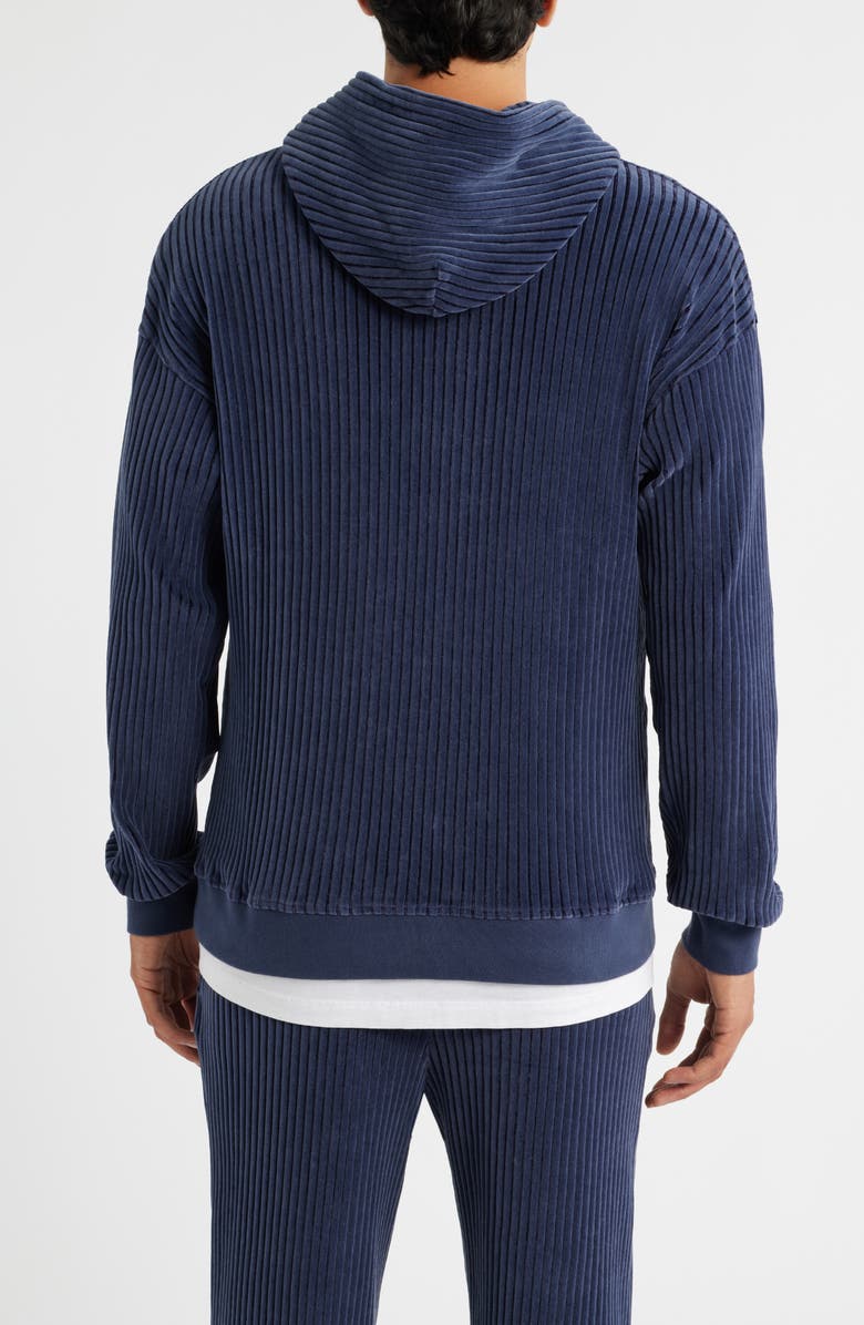 KROST Magma Valore Corduroy Hoodie, Alternate, color, Dark Navy