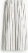 H&M Ankle-length Cotton Trousers