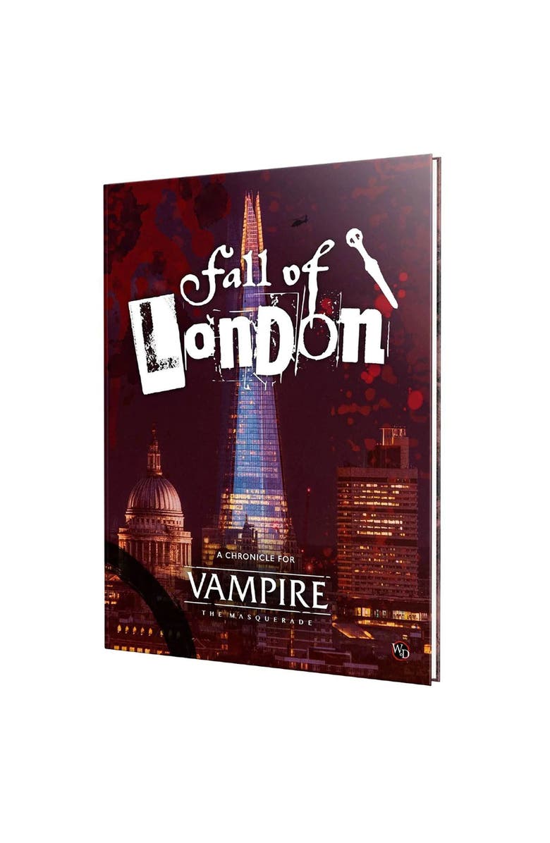 Renegade Games Vampire The Masquerade 5Th Edition Fall Of London Chronicle Hardcover Book, Main, color, Multicolored