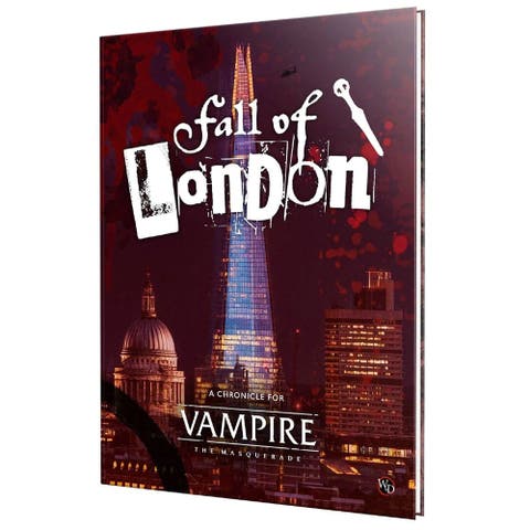 Vampire The Masquerade 5Th Edition Fall Of London Chronicle Hardcover Book