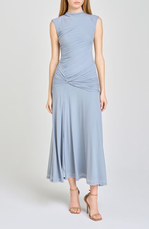 Sarielle Ruched Midi Dress