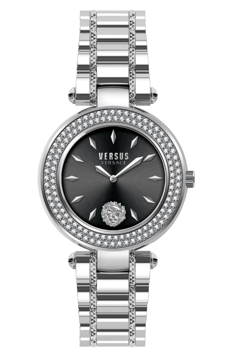 VERSUS Versace Women's Brick Lane Stainless Steel Bracelet Watch, 36mm, Main, color, Stainless Steel
