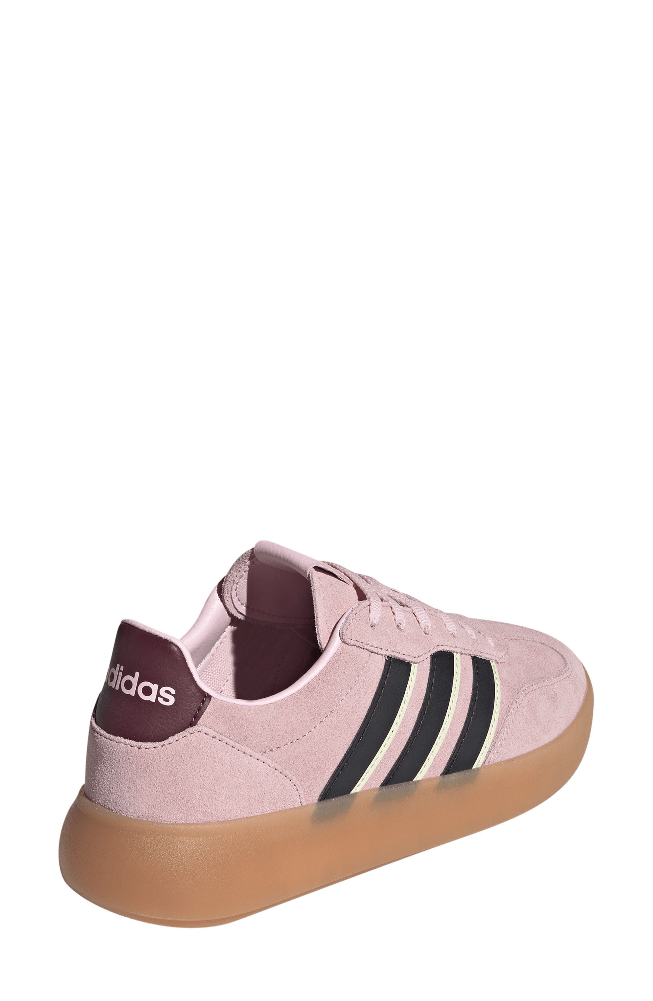 adidas Barreda Decode Lux Leather Sneaker, Alternate, color, Pink/ Black/ Wonder White