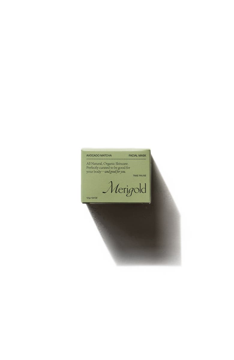 Merigold Avocado Matcha Mask, Main, color, NO COLOR