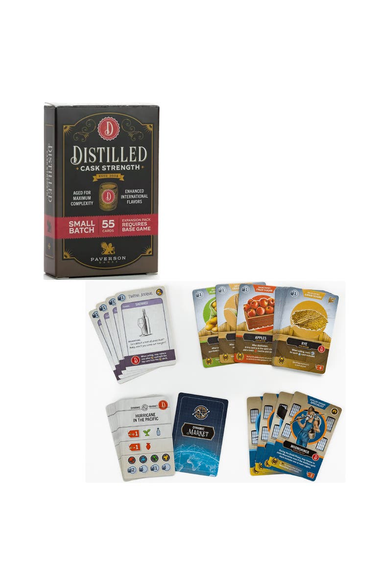 Paverson Games Distilled Cask Strength 55 Card Mini Expansion, Ages 14+, Alternate, color,