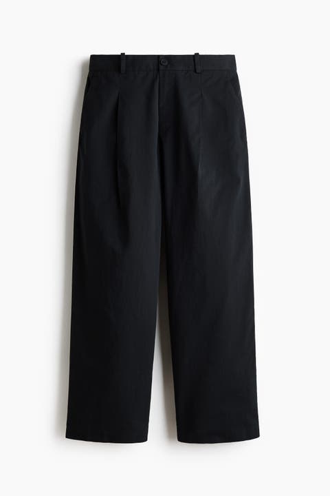Loose Fit Tailored Trousers
