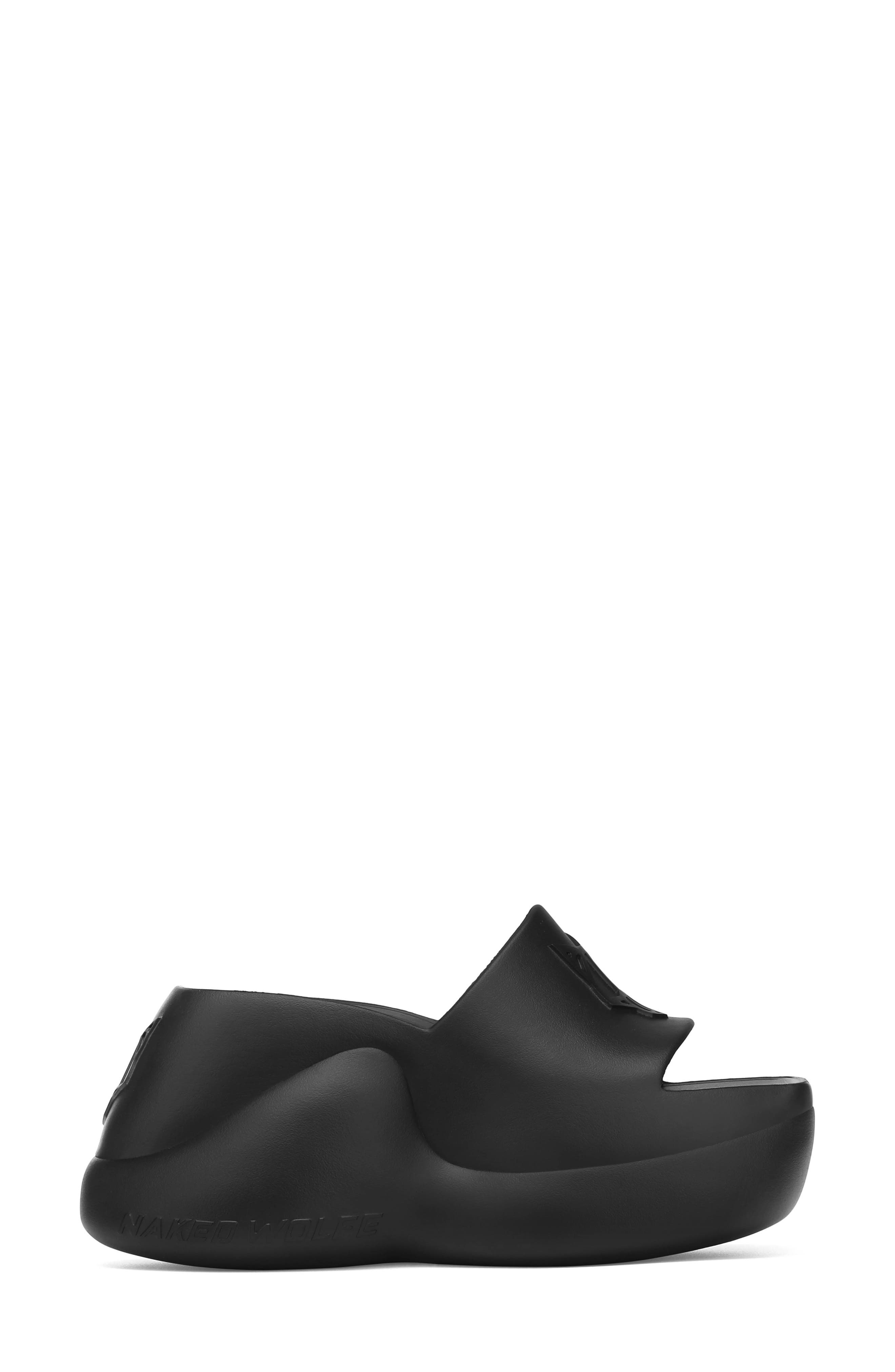 Naked Wolfe Chic Platform Slide Sandal, Alternate, color, 