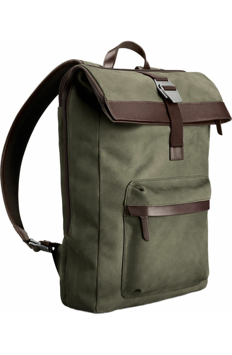 Carl Friedrik City-hopper Backpack, Alternate, color, Olive