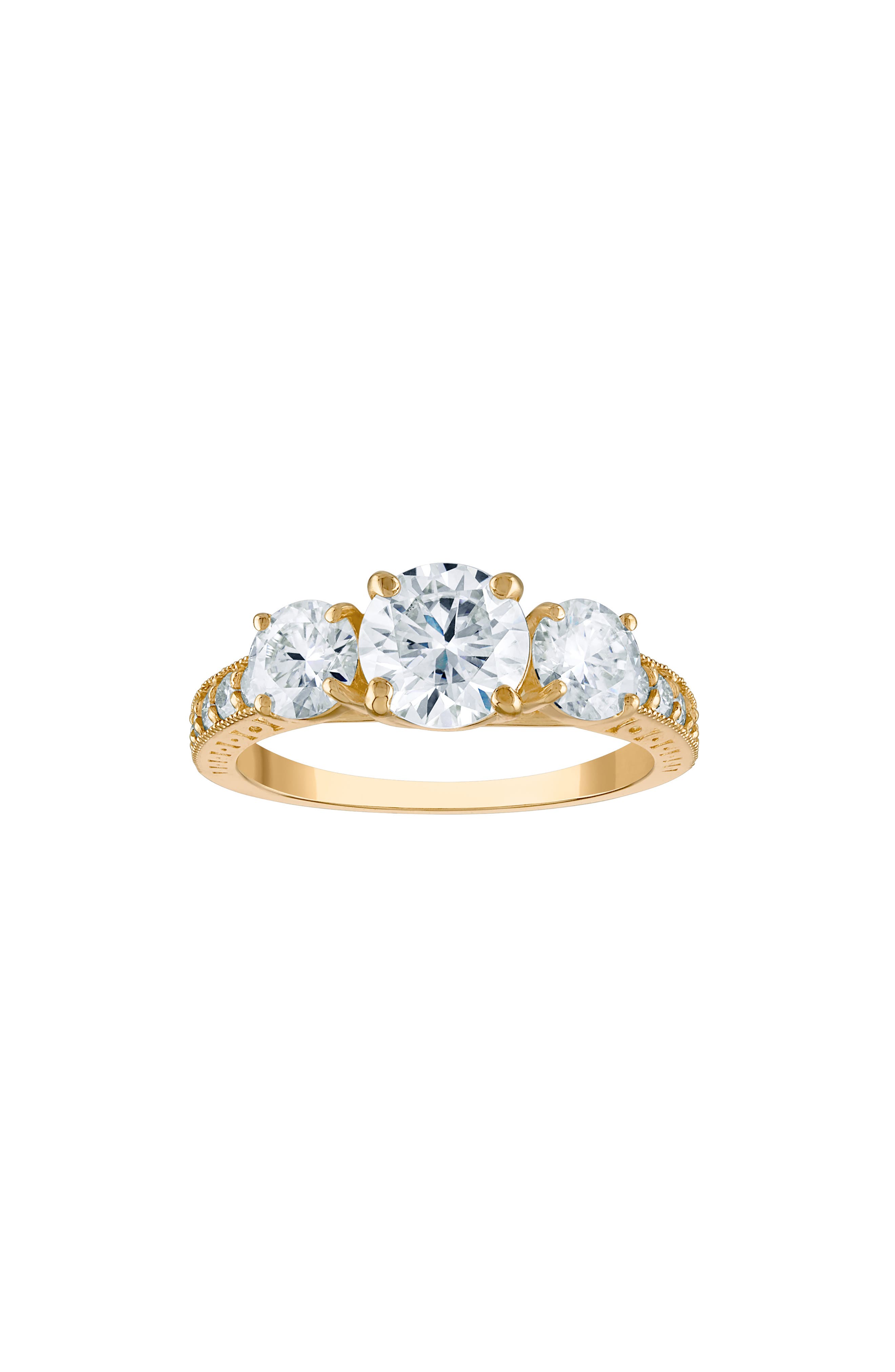 FUZION CREATIONS Moissanite Ring