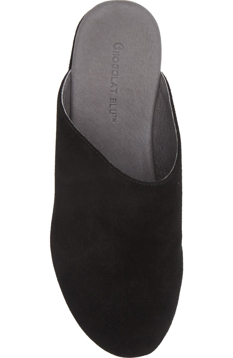 Chocolat Blu Yoma Platform Clog, Alternate, color, Black Suede