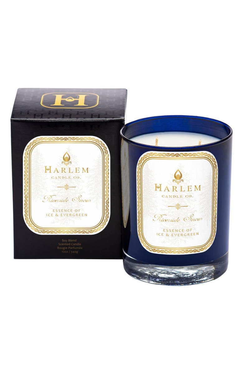 Harlem Candle Co. Riverside Snow Luxury Candle, Alternate, color, 