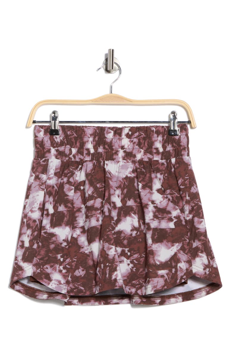 Z by Zella Interval High Waist Printed Skort, Alternate, color,