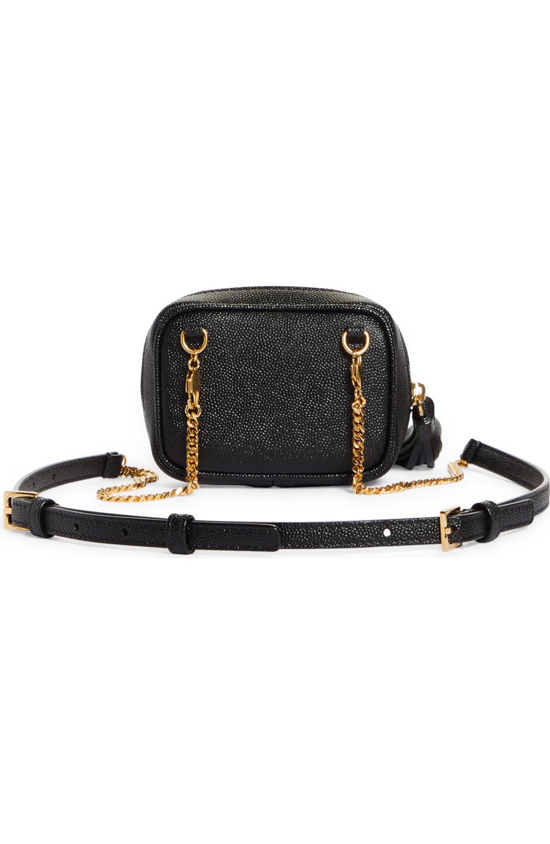 Saint Laurent Matelassé Leather Belt Bag, Alternate, color,
