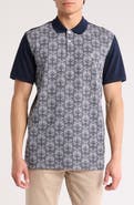 Original Penguin Diamond Jacquard Cotton Polo