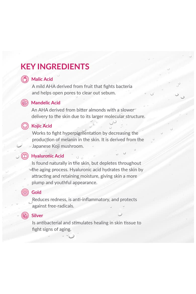 Refinish Acid Serum with AHA + Hyaluronic Acid, Alternate, color, NO COLOR
