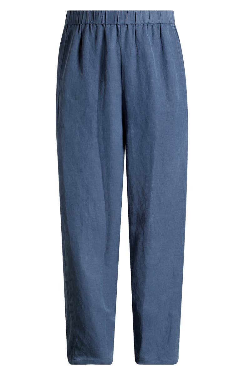 Eileen Fisher Organic Cotton & Linen Lantern Ankle Pants, Alternate, color, 