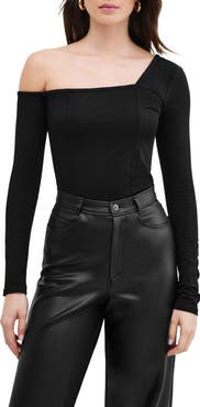 Marcella Elsa One-Shoulder Top