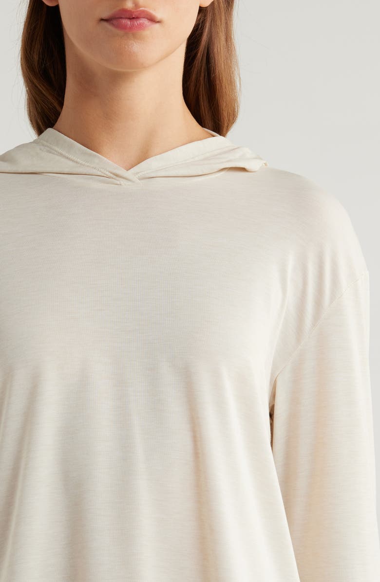 Free Fly Elevate Lightweight Performance Hoodie, Alternate, color, Heather Birch