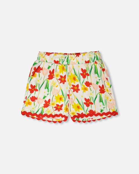 Viscose Daffodil Shorts (Toddler, Little Kid & Big Kid)