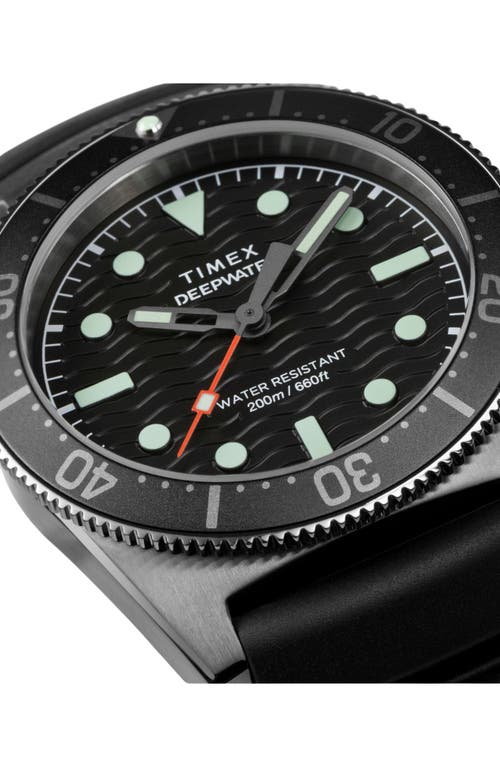 Timex ® Deepwater Reef Synthetic Strap Watch, 41mm