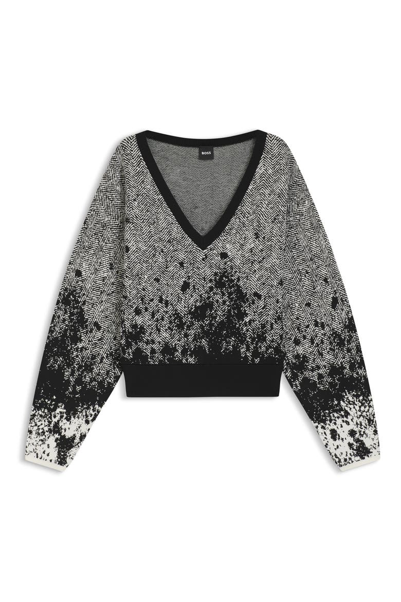 Forandina Sweater, Alternate, color, SPLATTER OMBRE