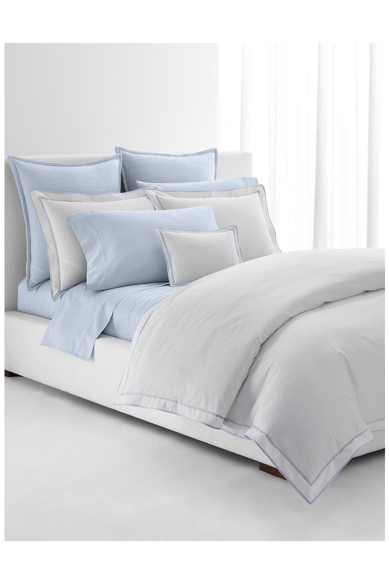 Spencer Border Sateen Sham, Alternate, color, BLUE CORNFLOWER