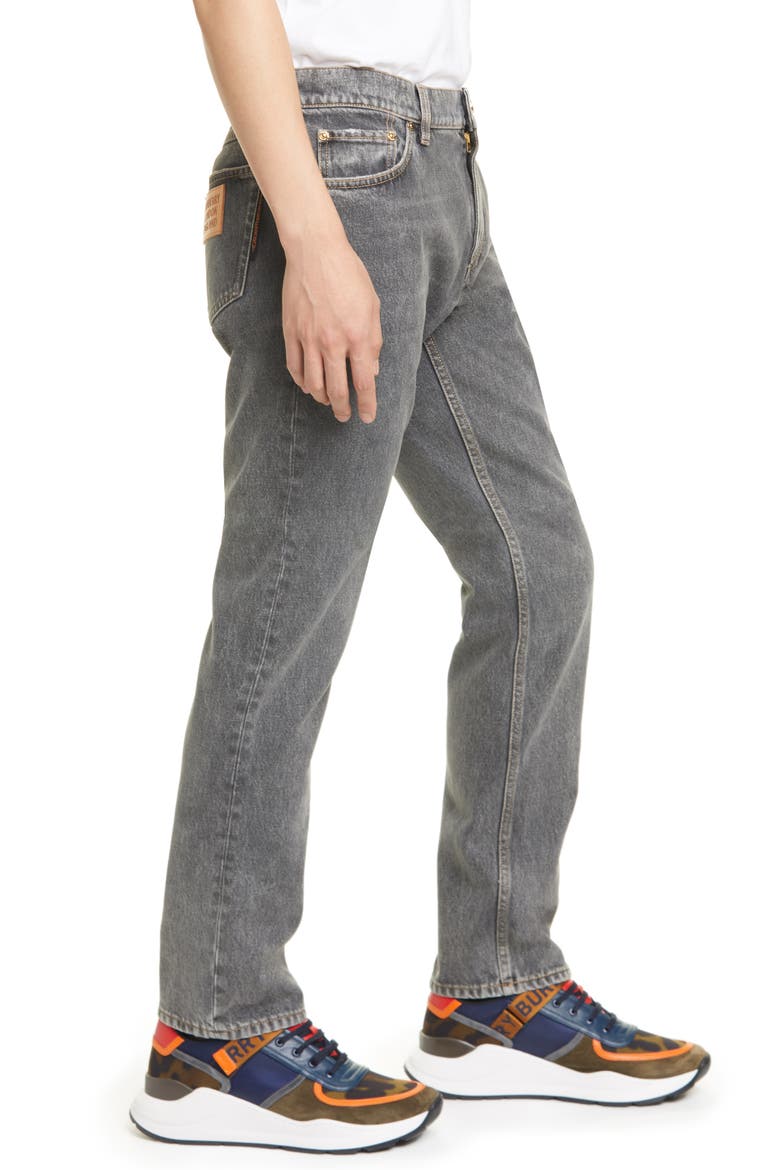Straight Leg Jeans, Alternate, color, GREY