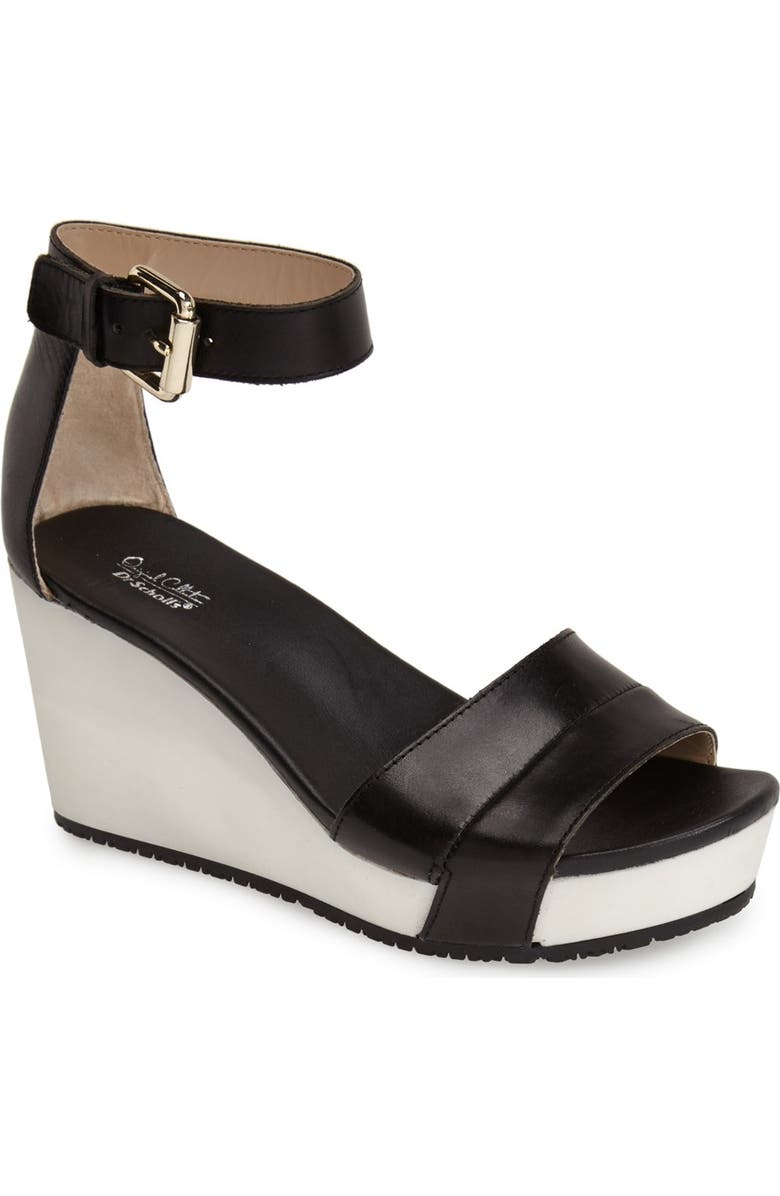 Dr. Scholl's Original Collection 'Warner' Wedge Sandal, Main, color,