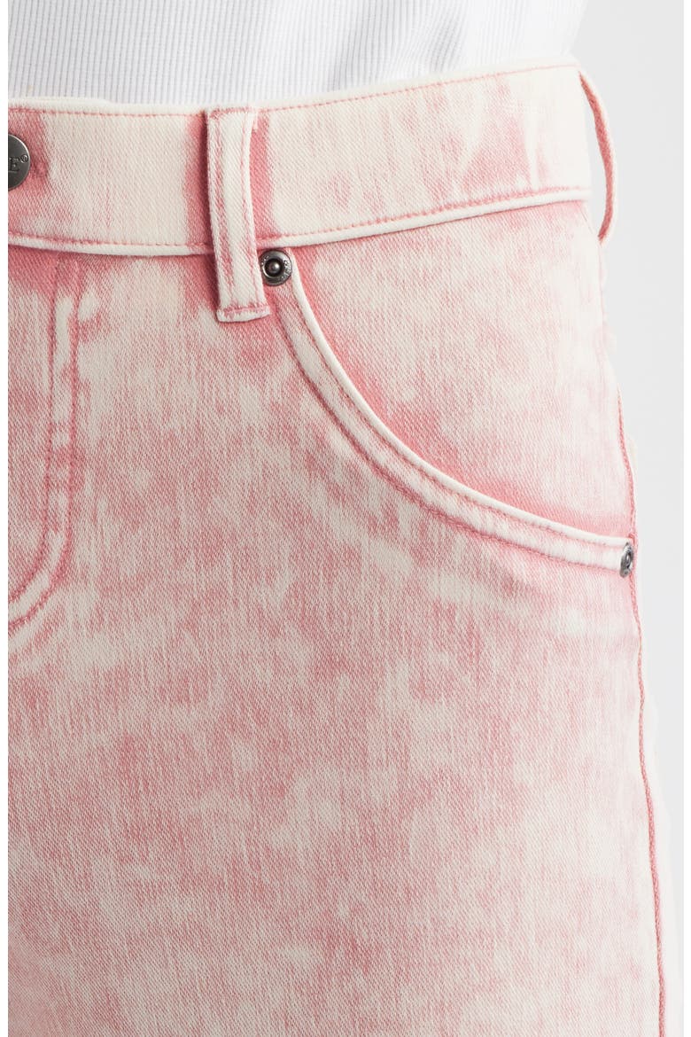 Ultra Ultrasoft High Rise Denim Skimmer Leggings, Alternate, color, TEA ROSE ACID WASH