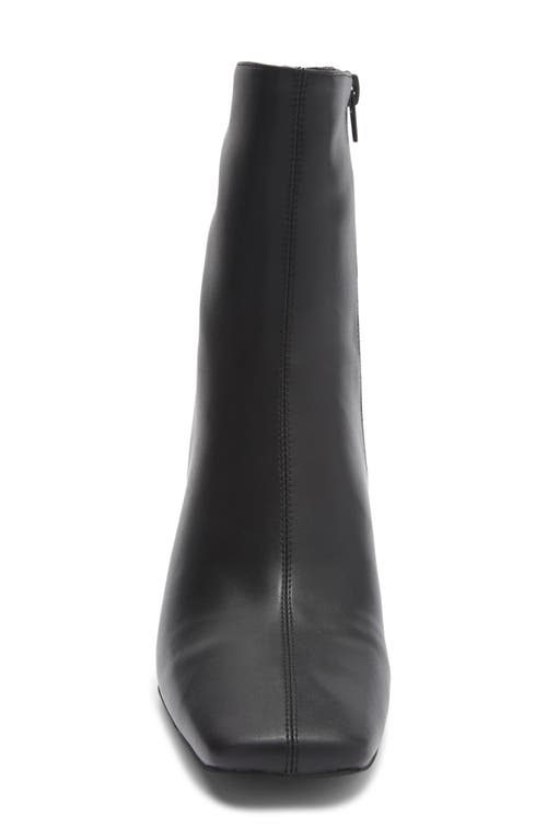 Jeffrey Campbell Chekmat Square Toe Bootie In Black