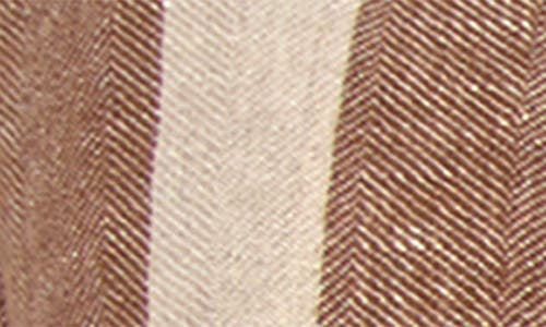 Pom Pom At Home Rory Linen Euro Pillow Sham In Brown