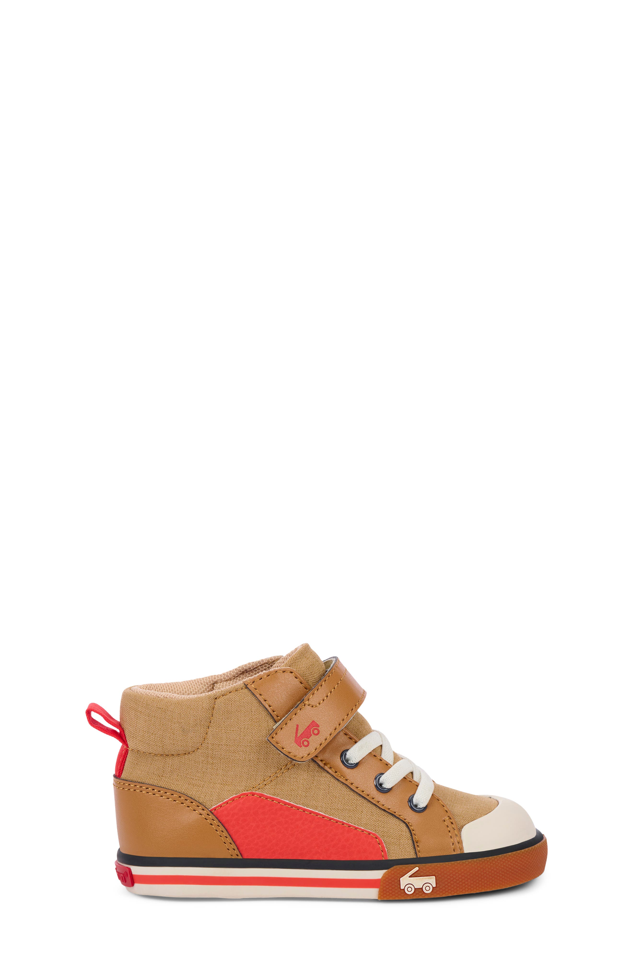 Kids' Dayton High Top Sneaker, Alternate, color, TAN