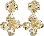 EYE CANDY LOS ANGELES Sofie Flower Drop Earrings