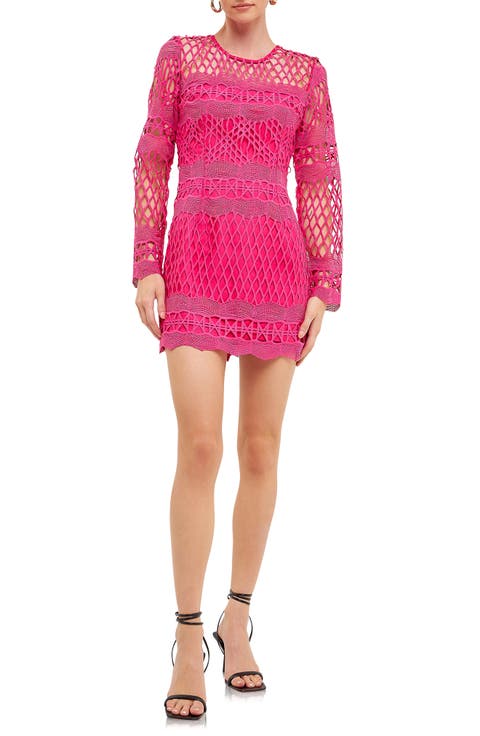 Long Sleeve Body-Con Minidress