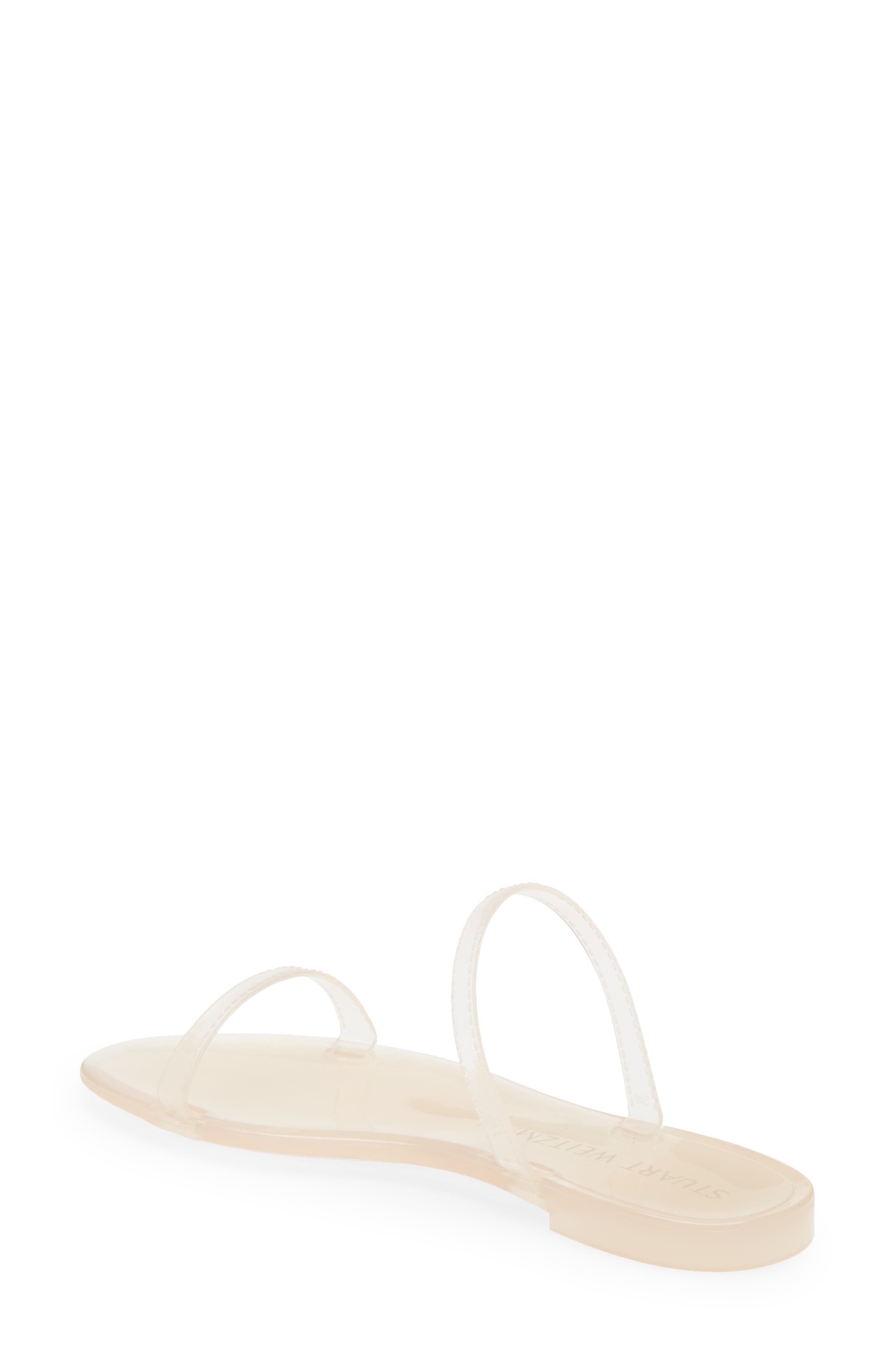 Stuart Weitzman Sawyer Slide Sandal, Alternate, color, Poudre