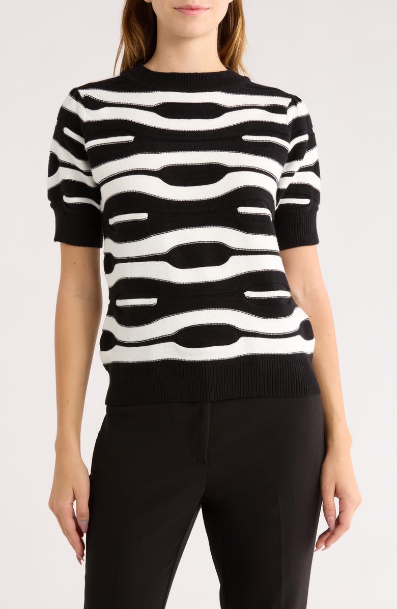 AREA STARS Lara Sweater Top, Main, color, Black