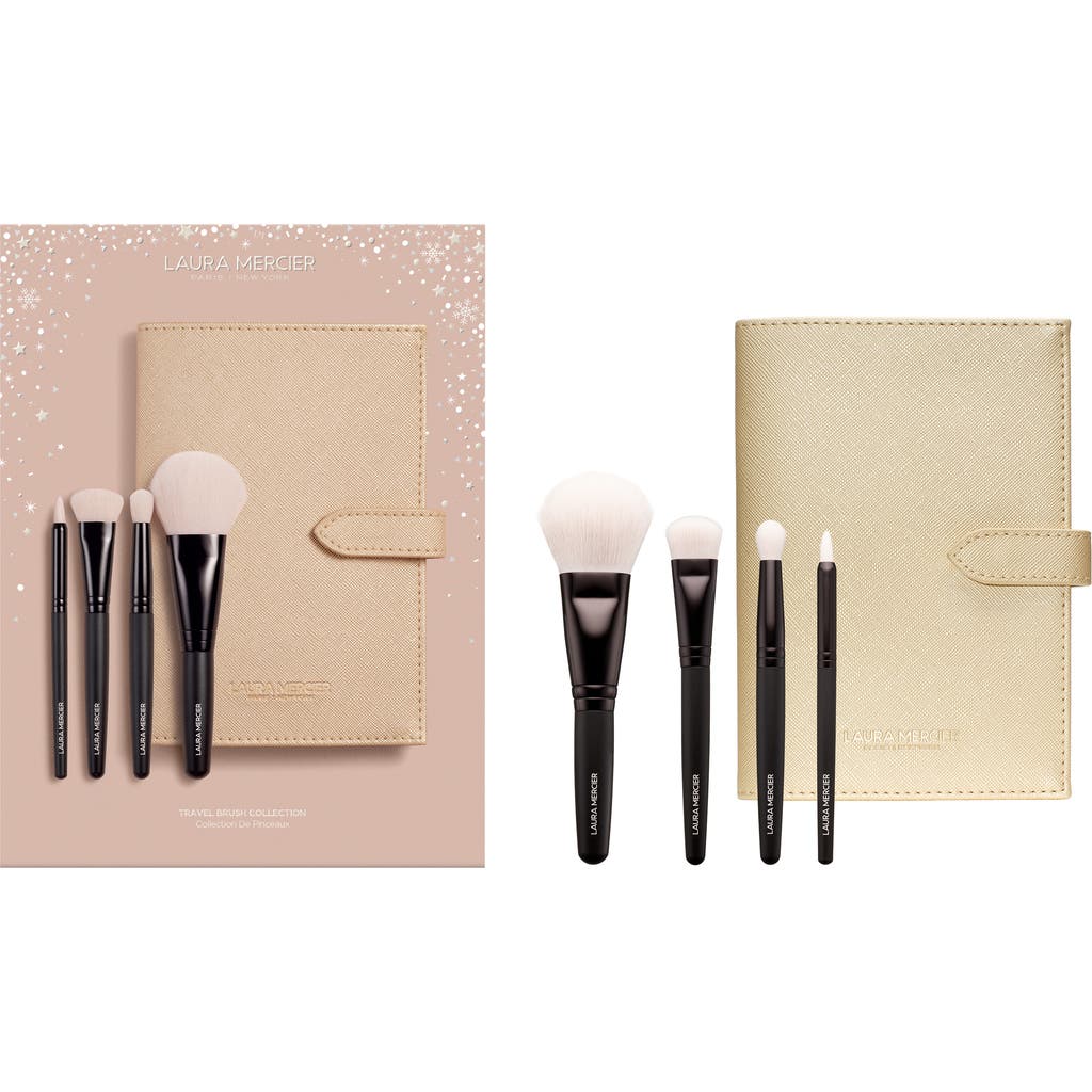 Laura Mercier Travel Brush Makeup Brush Collection $138 Value In No Color