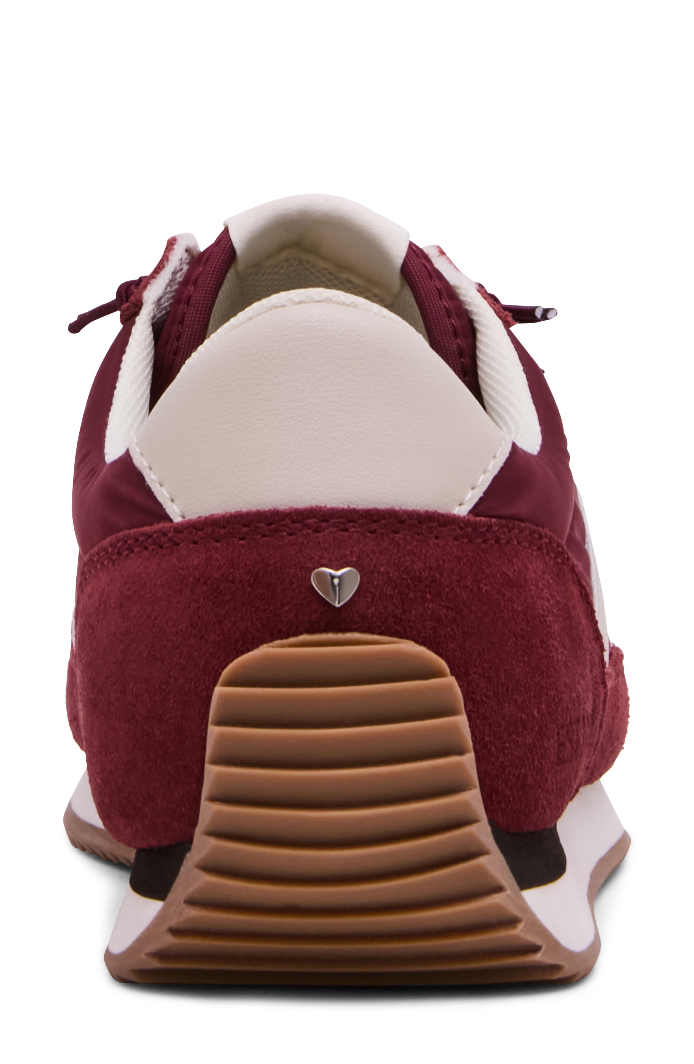 Eagle Waterproof Sneaker, Alternate, color, BURGUNDY SUEDE