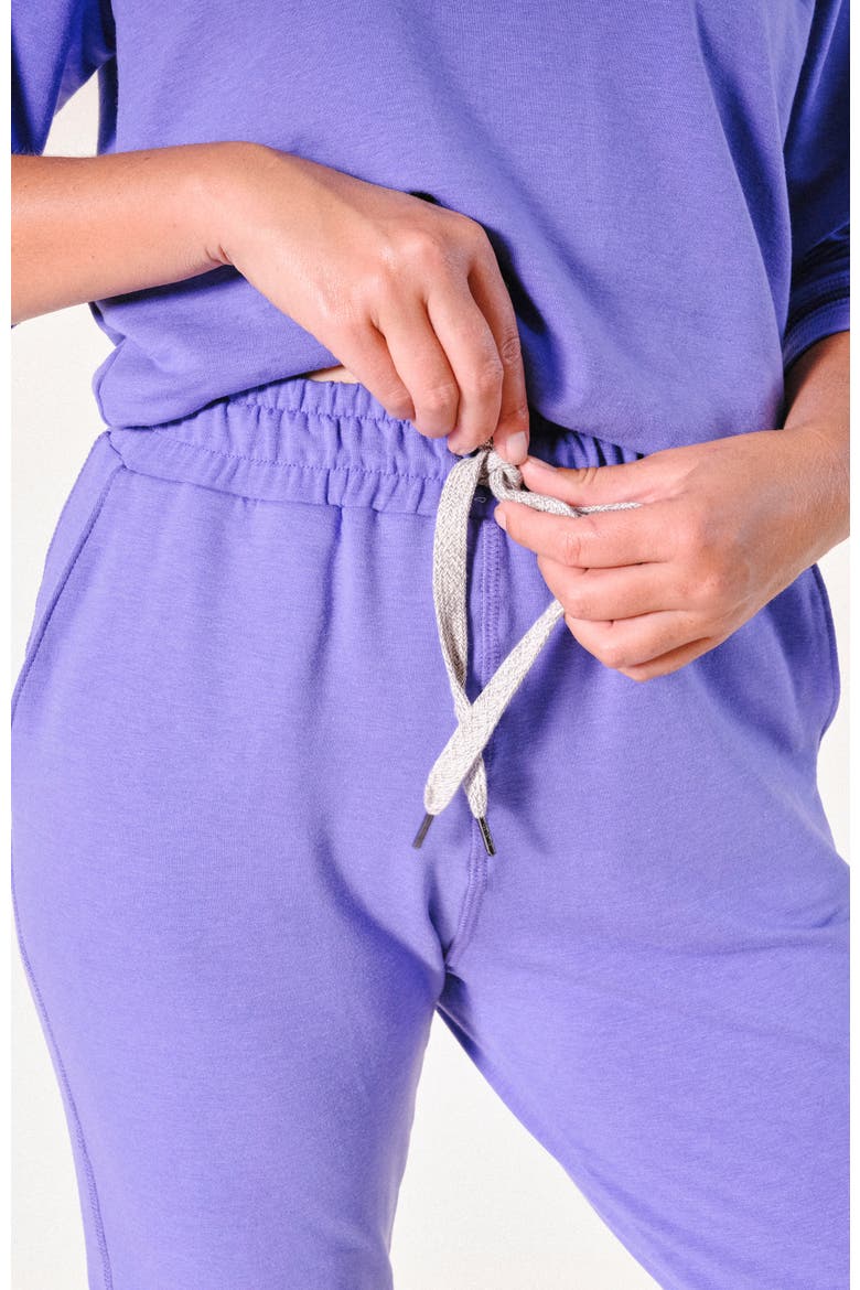 Agnes Organic Cotton + Tencel Jogger Pant, Alternate, color, Veri Peri