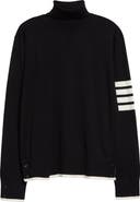 Thom Browne Virgin Wool Turtleneck Sweater