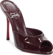 Christian Louboutin Me Dolly Peep Toe Slide Sandal