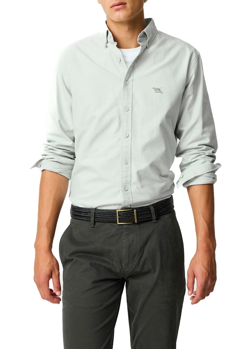 Oxford Sports Fit Shirt, Main, color, EUCALYPTUS