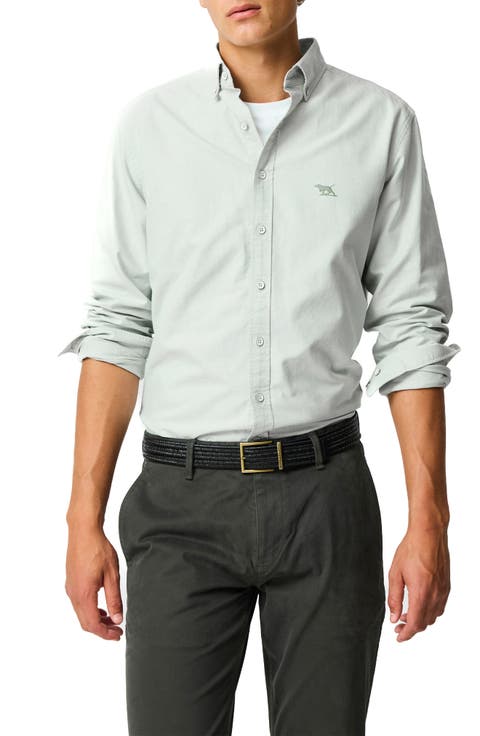 North Island Solid Button-Down Shirt