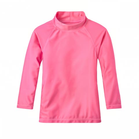 Neon Long Sleeve Sun & Swim Shirt (Toddler, Little Kid, Big Kid)