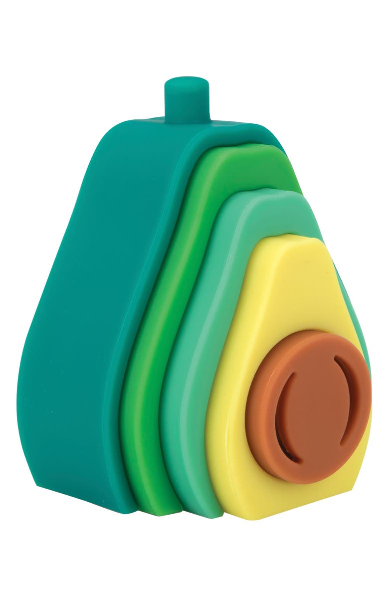 DR TALBOTS Silicone Stacking Avocado Toy, Alternate, color, 